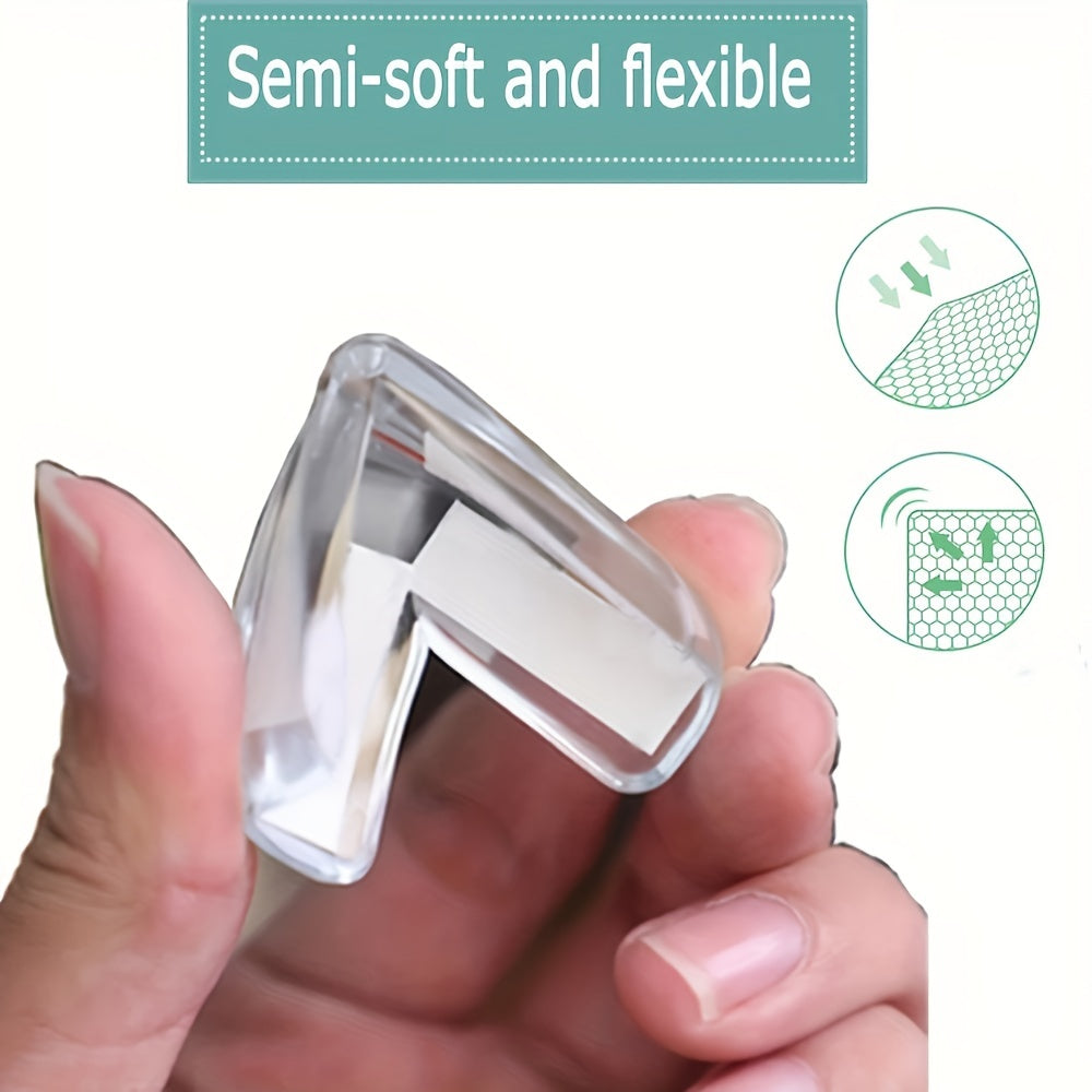 20pcs Premium Baby Corner Guards - Protect Your Little Ones from Sharp Edges and Corners - Ideal for Tables, Cribs, Fireplaces, and More - Easy to Install - Perfect Gift for Christmas, Halloween, and Thanksgiving