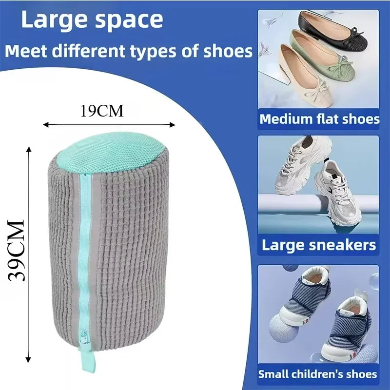 Shoe Washing Machine Bag: Shoe Bag for Washing Machine - Reusable Shoe Cleaning Bag for Sneaker Tennis Shoes Unstain